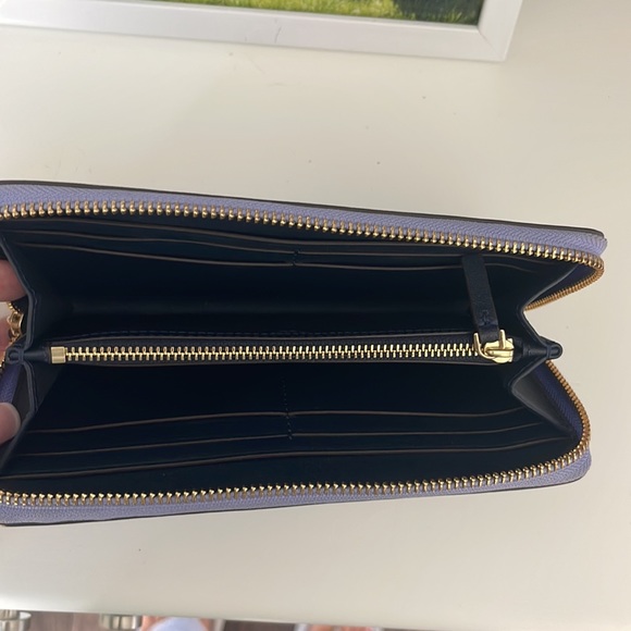 Tory Burch Blue Wallet Leather. - Picture 3 of 5